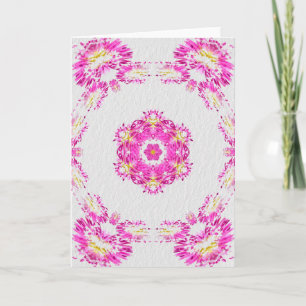 Aster Water Color Card