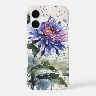 Aster - Watercolor flowers