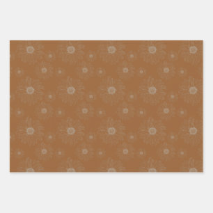 Aster Wrapping Paper Sheet
