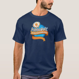 Asterisk 25 Million Downloads T-Shirt