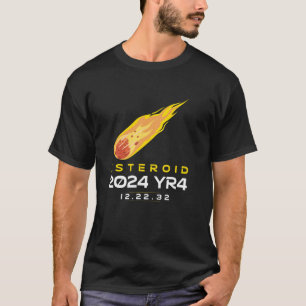 Asteroid 2024 YR4 December 2032 T-Shirt