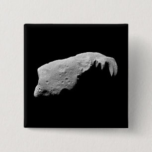 Asteroid 243 Ida 15 Cm Square Badge
