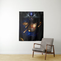 Asteroid Apocalypse Fractal Art Spacescape