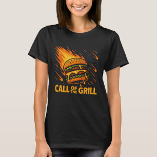 Asteroid Burger Call Of The Grill T-Shirt