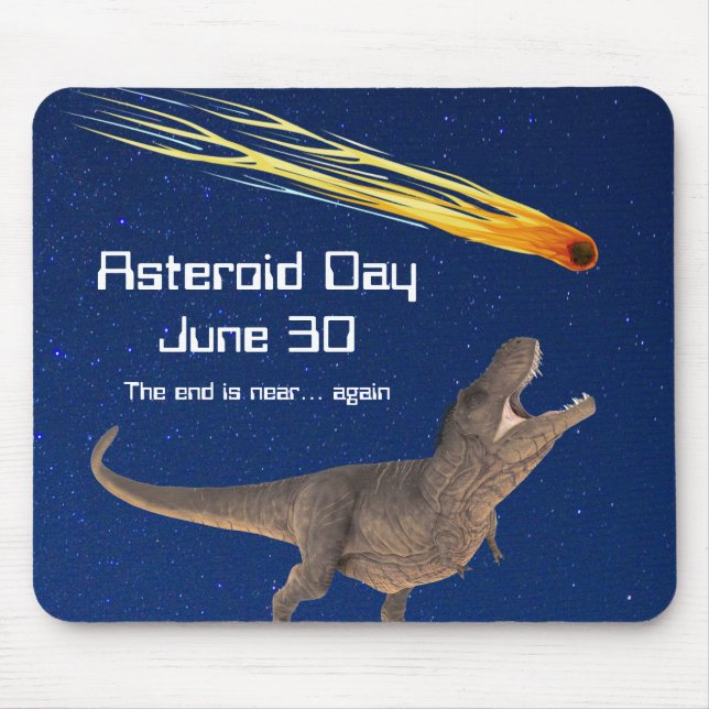 Asteroid Day June 30 Mouse Mat (Front)