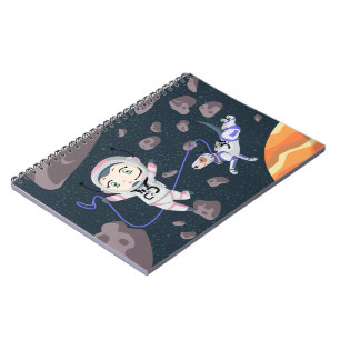 Asteroid Girl Notebook