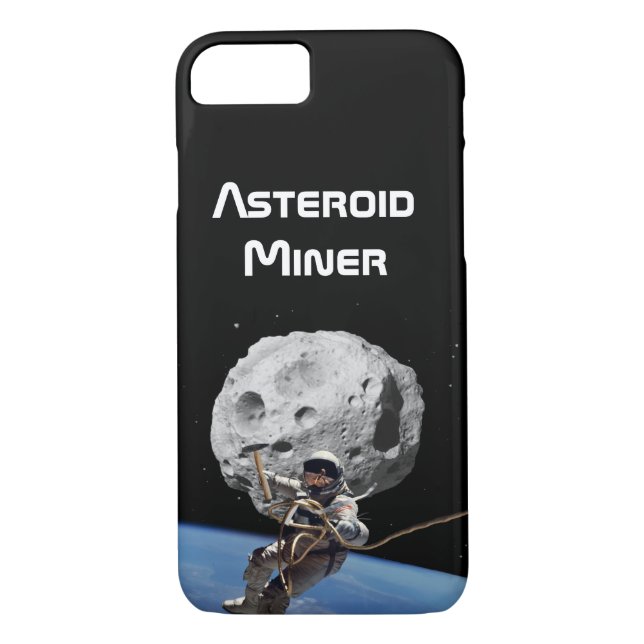 Asteroid Miner Case-Mate iPhone Case (Back)
