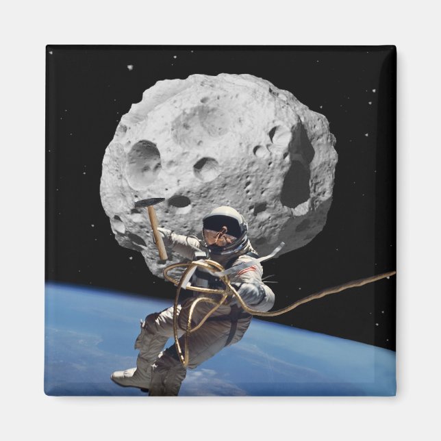 Asteroid Miner Magnet (Front)