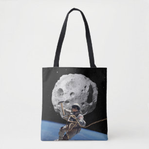 Asteroid Miner Tote Bag