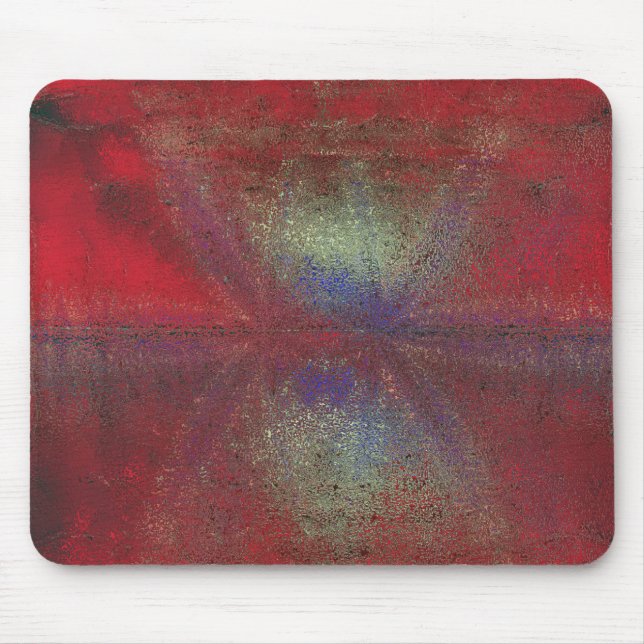 Asteroid Strike Digital Abstract Mouse Mat (Front)