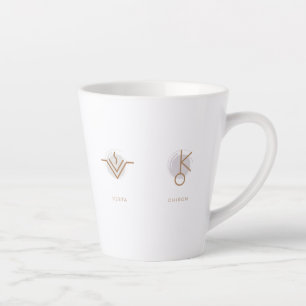 Asteroids Zodiac Latte Mug
