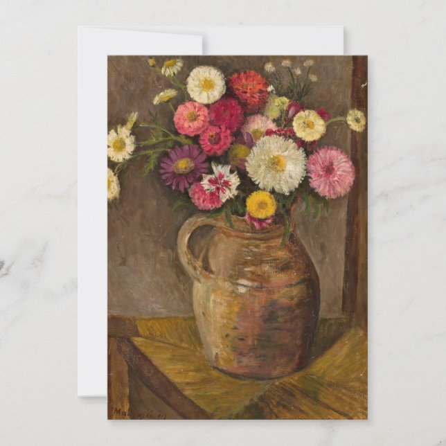 Asters and Zinnias | Tadeusz Makowski (Front)