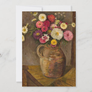 Asters and Zinnias   Tadeusz Makowski