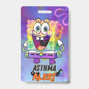 Asthma Badge ID Badge