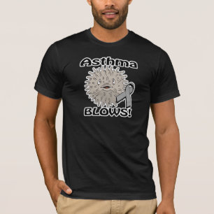 Asthma Blows Awareness Design T-Shirt