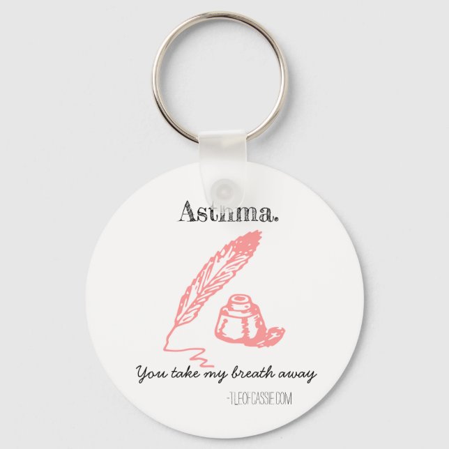 Asthma keychain (Front)