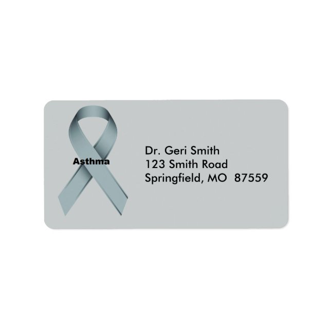 Asthma Label (Front)