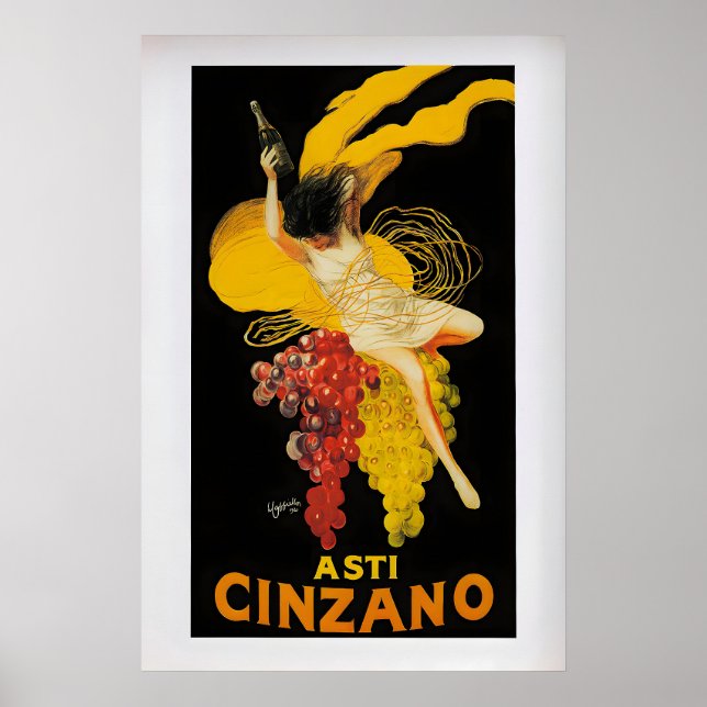 Asti Cinzano by Leonetto Cappiello  Vintage Poster (Front)