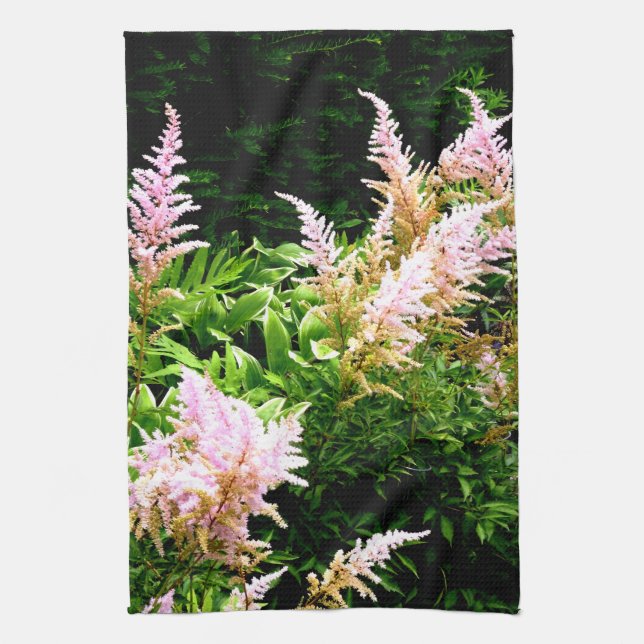 Astilbe Tea Towel (Vertical)