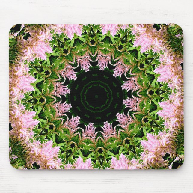 Astilbe Wreath Mouse Mat (Front)