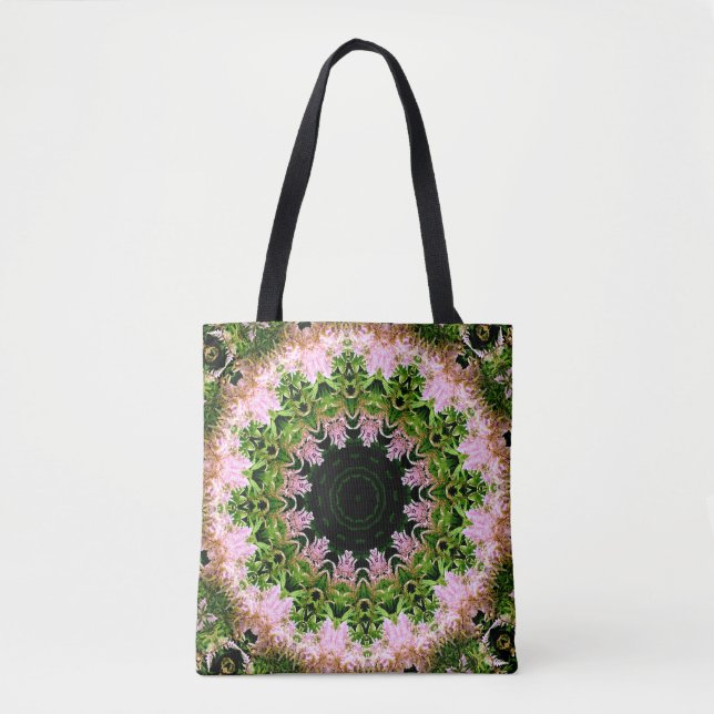 Astilbe Wreath Tote Bag (Front)