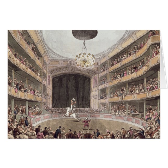 Astley's Amphitheatre from Ackermann's (Front Horizontal)