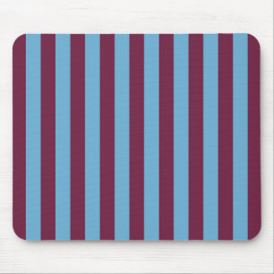 Aston Villa stripes football club colours premier  Mouse Mat