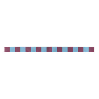 Aston Villa stripes football club colours premier  Satin Ribbon