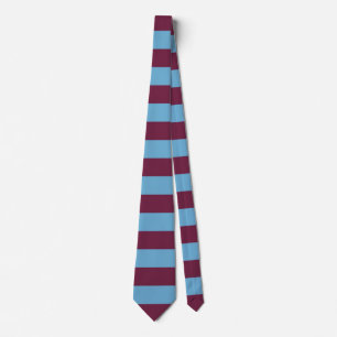 Aston Villa stripes football club colours premier Tie