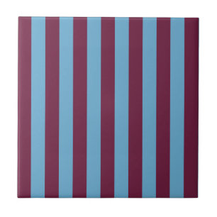 Aston Villa stripes football club colours premier  Tile