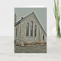 AStone Church - Blank Card