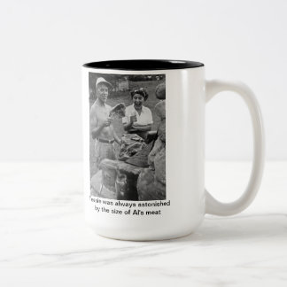 Astonishing Meat! Two-Tone Coffee Mug