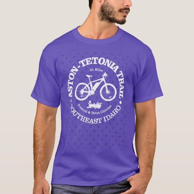 AstonTetonia Trail Cycling T-Shirt (Front)
