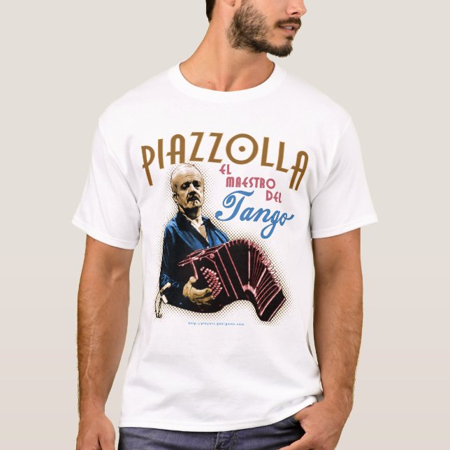 Astor Piazzolla T-Shirt (Front)
