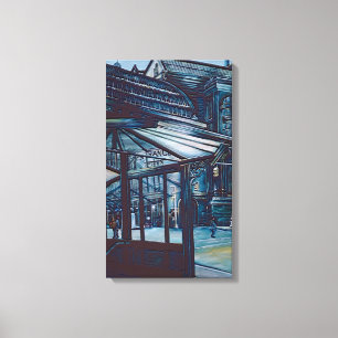 Astor Place Aborigines, New York City Canvas Print