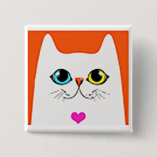 ASTORIA CAT RESCUE VOLUNTEER PIN SQUARE