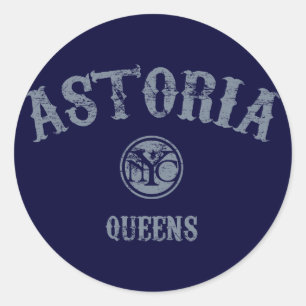 Astoria Classic Round Sticker