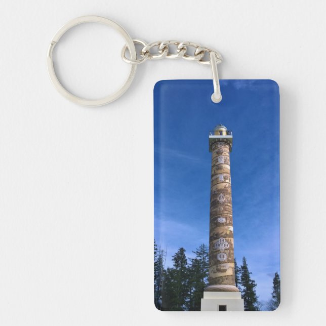 Astoria Column, Oregon Key Ring (Front)