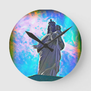 Astoria Graveyard Round Clock