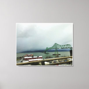 Astoria-Megler Bridge, Astoria, Oregon Canvas Print