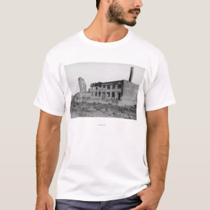 Astoria, Oregon Fire View of Astoria Natl. Bank T-Shirt