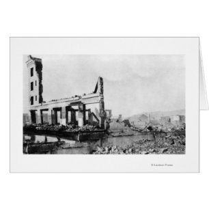 Astoria, Oregon Fire View of Weinard Hotel