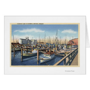 Astoria, Oregon - Fishing Fleet in Harbour