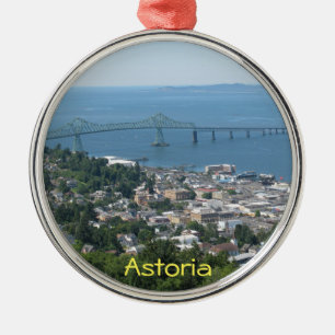 Astoria, Oregon Metal Tree Decoration