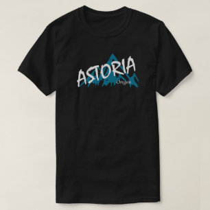 Astoria Oregon Mountains T-Shirt