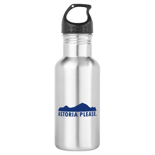 Astoria Oregon Please 532 Ml Water Bottle (Front)