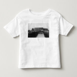 Astoria, Oregon view of Fisherman's Packing Toddler T-Shirt