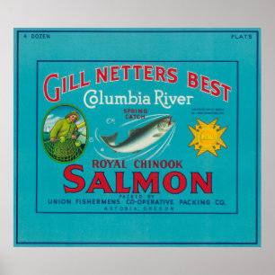 Astoria, OregonGill Netters BestAstoria, OR Poster