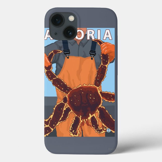 Astoria, OregonKing Crab Case-Mate iPhone Case (Back)