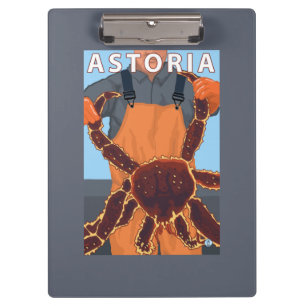 Astoria, OregonKing Crab Clipboard